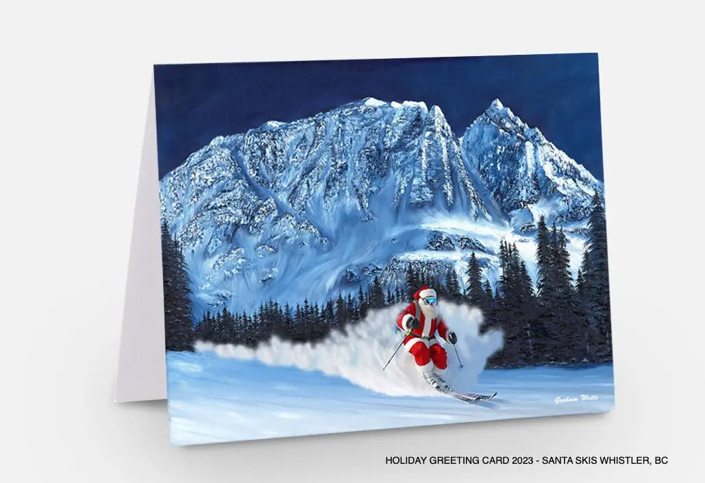 Special Whistler, BC Fine Art Greeting Cards - The Art Shop | Artist Graham Watts