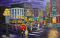 Vancouver On Canvas: 'Last Call" - Gastown Vancouver, BC - Limited Edition Print - Artist Graham Watts | Canadian Oil Painter in Vancouver, BC